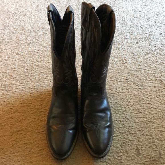 Laredo Shoes - Black Cowboy Boots